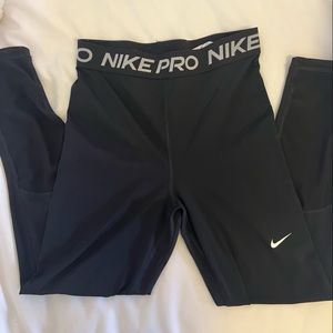 Mesh Nike Pro High Rise Leggings